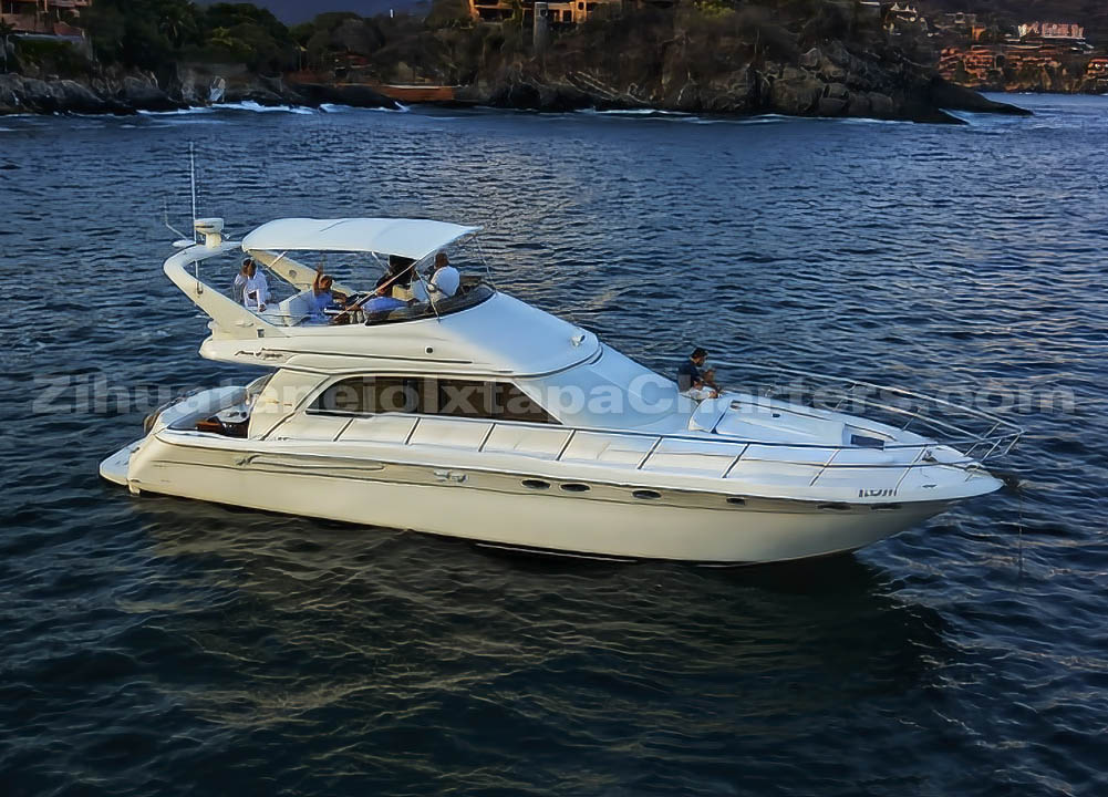 Sea Ray 480 exterior view